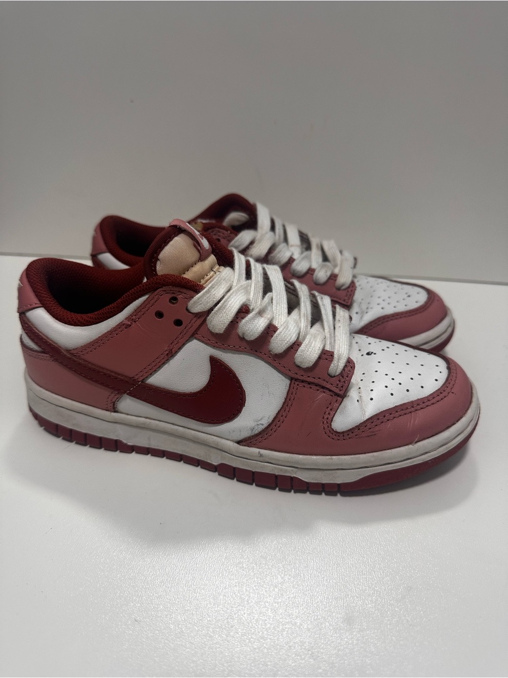 Nike Dunk Low Shoes Red Stardust Women's Size 6